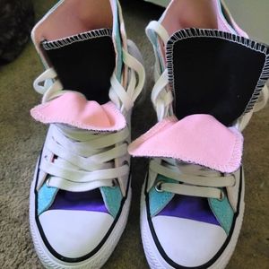 Multi Color Converse Sneakers